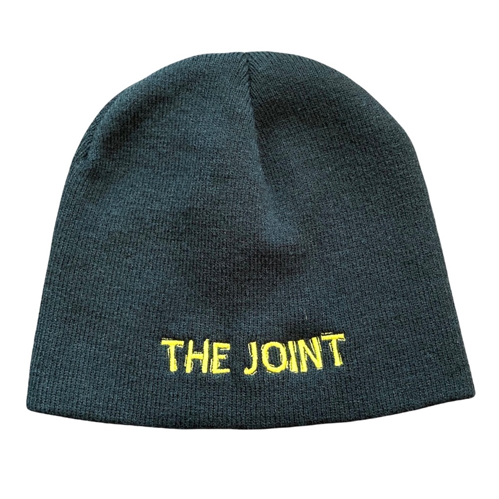 OSFA•UNISEX•”THE JOINT” BLACK / GOLD TOQUE•
